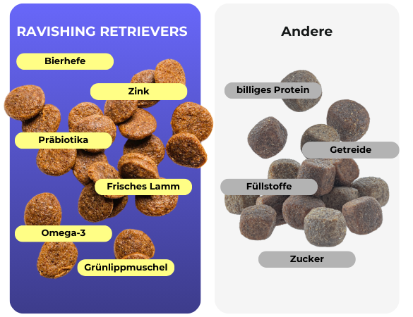 Ravishing Retrievers Vrgleich zu anderen Marken