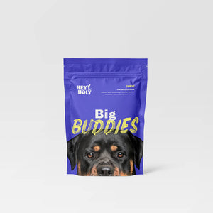 HEY HOLY Big Buddies Snacks Verpackung